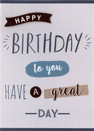 Picture of HAPPY BIRTHDAY TO YOU CARD